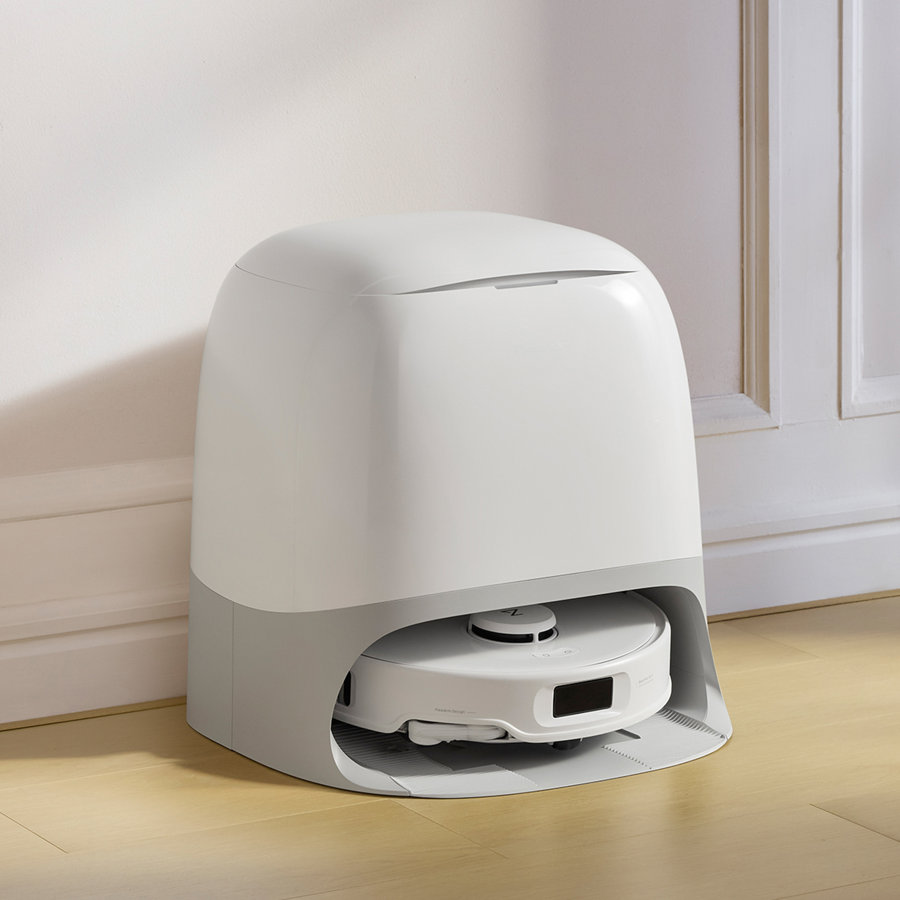 Roborock Qrevo Curv S5X Robot Vacuum and Mop, Zero-Tangling Design, FlexiArm Side Brush & Mop, 17000Pa Suction, Self-Washing & Drying